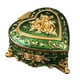 thumbnail image 5 of Caja de Joyería Yuyangstore Decorativa Portátil de Metal Verde, 5 of 8