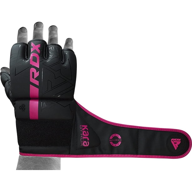 Gants De Grappling RDX En Cuir Maya Hide – Paume Ouverte, Rembourrage Quadro Dome, Pour MMA, Muay Thai Et Boxe