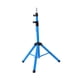thumbnail image 1 of Trípode para pelucas, trípode resistente para cabeza de maniquí, soporte para cabeza de maniquí ajustable, profesional para salones de extensiones de azul, 1 of 9