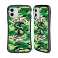 thumbnail image 1 of Head Case Designs Officially Licensed Riverdale South Side Serpents Camouflage Logo Hybrid Case Compatible with Apple iPhone 11, 1 of 7