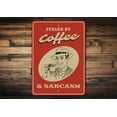thumbnail image 1 of Amusing Witticism Novelty Sign, Metal Wall Decor - 10x14 inches, 1 of 4