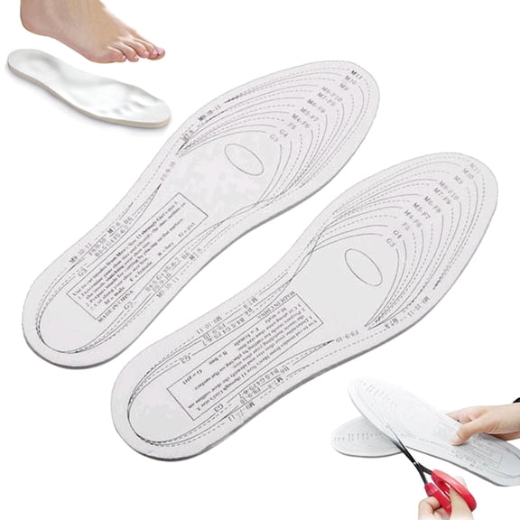 harmtty Unisex Antibacterial Breathable Elastic Memory Foam Shoes Pad Cushion Insoles,multicolor