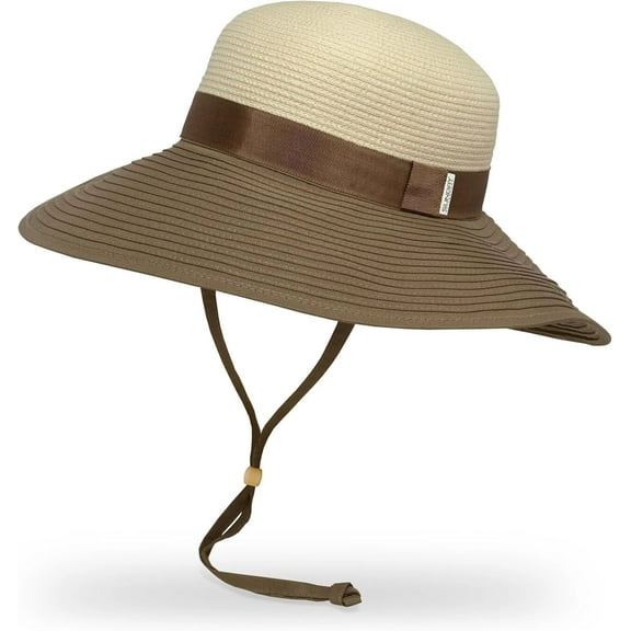 Sunday Afternoons Women's Siena Hat with Chinstrap, Small/Medium, Cream/Sand