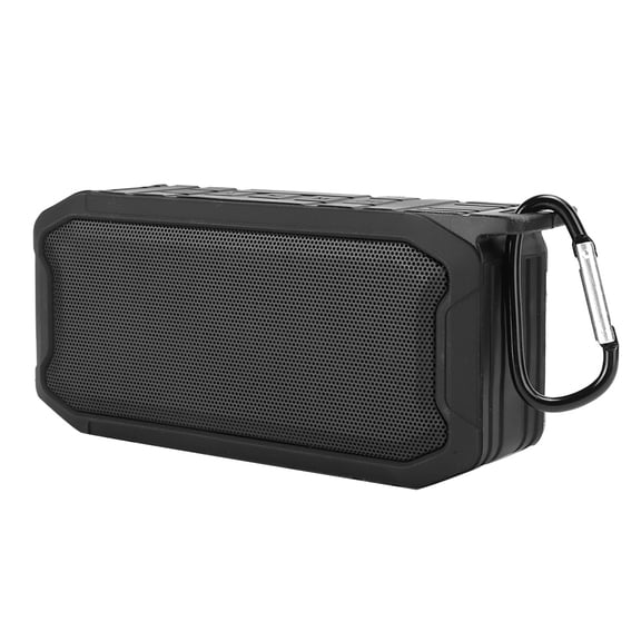 M Buder X2 Portable Wireless Bluetooth 5.0 Speaker Subwoofer, IPX7 Waterproof Outdoor Stereo Speaker with Loud Bass, 4 Hour Playtime for Travel, Home and Beach Party, Black (2 Inches / 5.2 cm)