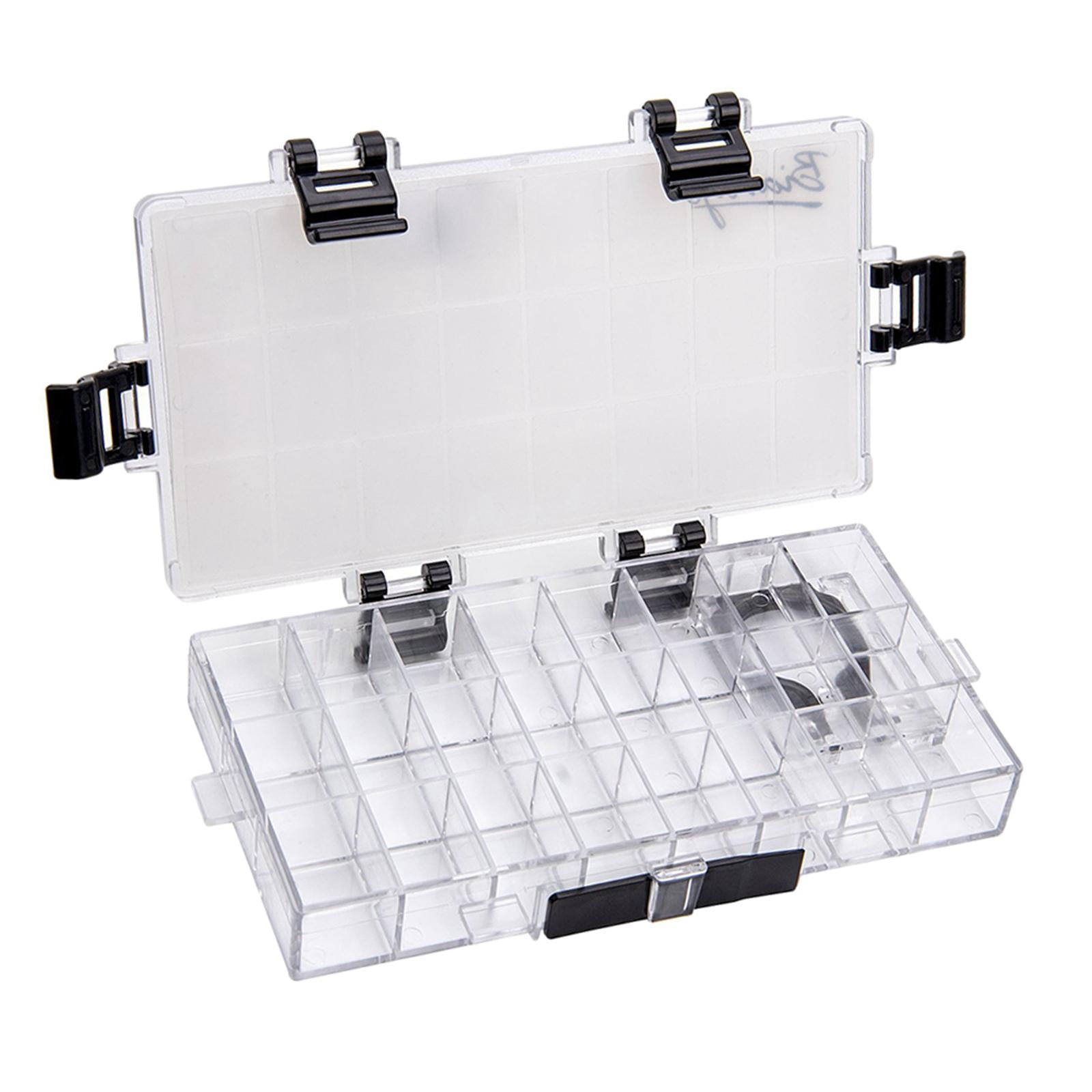 Milageto 2X Watercolor Palette Box Airtight 24 Deep Wells Paints Container Art Supplies