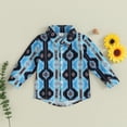 thumbnail image 2 of Okbabeha Toddler Baby Western Clothes Boy Long Sleeve Button Down Shirt Cow Print Blouse Tops Boys Fall Outfits, 2 of 8