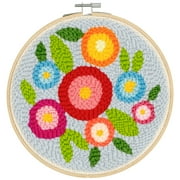 Flowers Punch Needle Kit by Loops & Threads