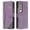 Purple, variant on SaniMore Wallet Case for Samsung Galaxy Z Fold 3, Magnetic Clasp PU Leather Stand [RFID Blocking] Card Slot Flip Folio Cover with Folding Kickstand TPU Shockproof Interior Cover, Blue