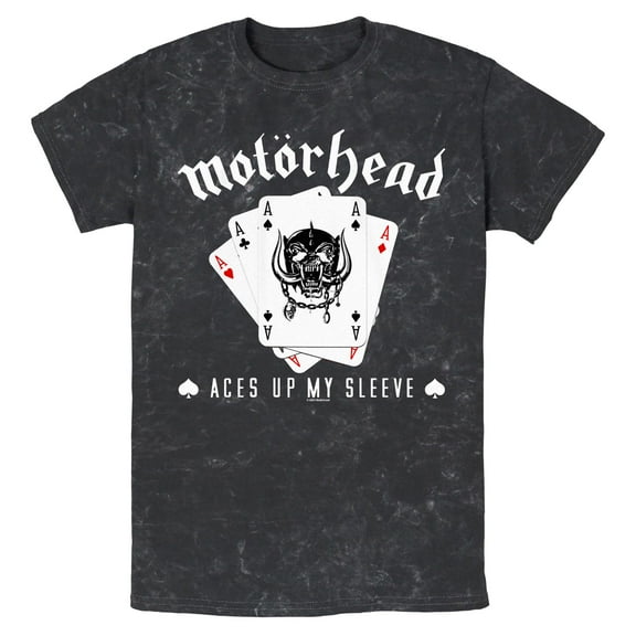 Mens Motorhead Aces Up My Sleeve T Shirt