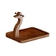 thumbnail image 5 of Portallaves para mesa de entrada Bandeja de madera para llaves Escritorio moderno Multiusos Estable Estilo D, 5 of 9