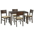 thumbnail image 3 of TMS Lucca 5-Piece Dining Set, Espresso, 3 of 3
