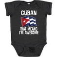 thumbnail image 3 of Inktastic Cuban Pride Cuba Flag Boys or Girls Baby Bodysuit, 3 of 5