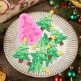 thumbnail image 6 of Bfogop Christmas Tree Fondant Cake Silicone Mold, Holly Leaves Silicone Molds Xmas Party DIY Cake Decorating for Chocolate, Fondant, Candy, Sugarcraft, Polymer Clay, Gumpaste, Baking, 6 of 6