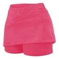 thumbnail image 3 of ZACPNCV Girl's Skorts Tummy Control Skorts Dressy Casual High Waist Athletic Shorts Skirts Hot Pink 3-4 Years, 3 of 7