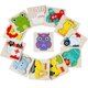 thumbnail image 2 of Rompecabezas de madera con hebilla tridimensional para niños, juguete de tráfico de animales, rompecabezas de iluminación para bebés, rompecabezas de educación temprana, juguete divertido, 2 of 6