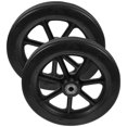 thumbnail image 1 of Minkissy 2Pcs Wheelchair Caster 7 Inches Black for Shopping Cart Use, 1 of 6