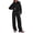 Black, variant on Sweatsuits Women 2 Piece Outfit Sweat Set Lounge Sets,Fall Matching Sets Clothing,Airport Travel Outfit,Comfort Sweatshirt,Wide Leg Sweatpants,Workout Athleisure,Jogger Tracksuit