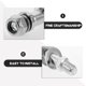 thumbnail image 2 of BRIGHTFUFU Tuercas y pernos universales para espejos de motocicleta, tornillo de aleación de aluminio para vista trasera de motocicleta, accesorios de tornillo para motocicleta, 2 uds., 2 of 7