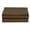 Brown, variant on Fitted Sheet Wrinkle-Free 1500 Series 1-Piece Fitted Sheet, Twin/Twin XL Size, Black