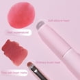 thumbnail image 4 of Portable Silicone Reusable Elastic Lipstick Brush Applicator Makeup Tool Lip Gloss Makeup Brushes Lip Brushes BLUE, 4 of 8