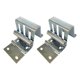thumbnail image 4 of 2 piezas de soportes para rodillos de puerta de garaje, soportes de fijación de repuesto para uso industrial Debajo del eje, 4 of 9