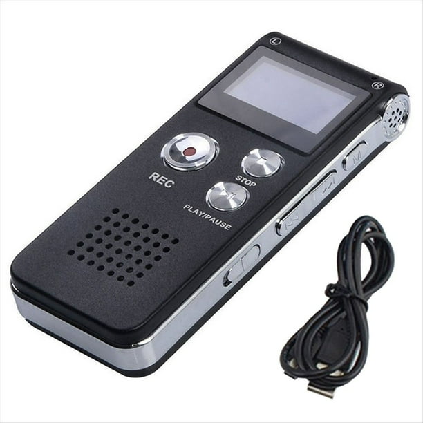 Grabadora de Voz 8G, Reproductor MP3 con Reducción de Ruido de Alta Definición, Adecuado para Reuniones y Otras Ocasiones