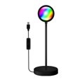 thumbnail image 2 of RGB Sunset Atmospheres Lamp Adjustable Sunset Projection Light USB LEDs Night Light with Remote Controller for Bedroom Decoration, 2 of 7