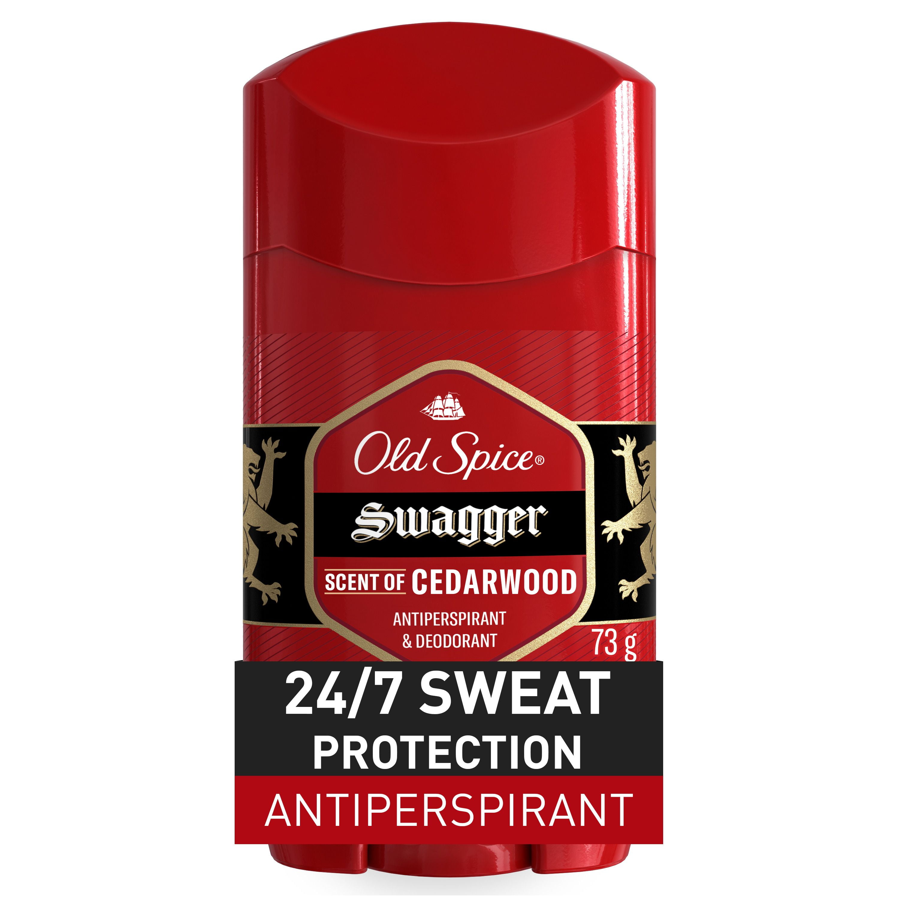 Antisudorifique et désodorisant Old Spice Red Zone Swagger pour hommes 73 g, fanfarons