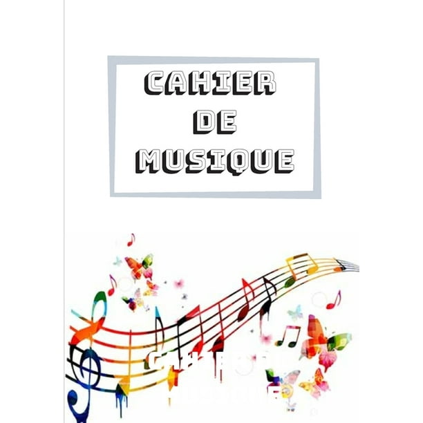 Présentation Cahier De Musique Cahier de Musique - Walmart.com - Walmart.com