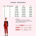 thumbnail image 7 of YEAHDOR Kids Girls Casual Metallic Overalls Wide Shoulder Straps Sequins Jumpsuit Romper Carnival Outfit Black 8, 7 of 7