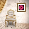 thumbnail image 3 of Christensen, Jim 26x26 Gold Ornate Wood Framed with Double Matting Museum Art Print Titled - Pink Gerbera Daisy, 3 of 4