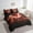 Dark Orange, variant on Erosebridal Neon Lightning Bedding Sets Twin with Comforter, Blue Lightning Duvet Insert,, Reversible 7 Pieces