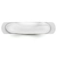 thumbnail image 3 of 10KW 5mm Half Round Band Size 12 in 10k White Gold, 3 of 3