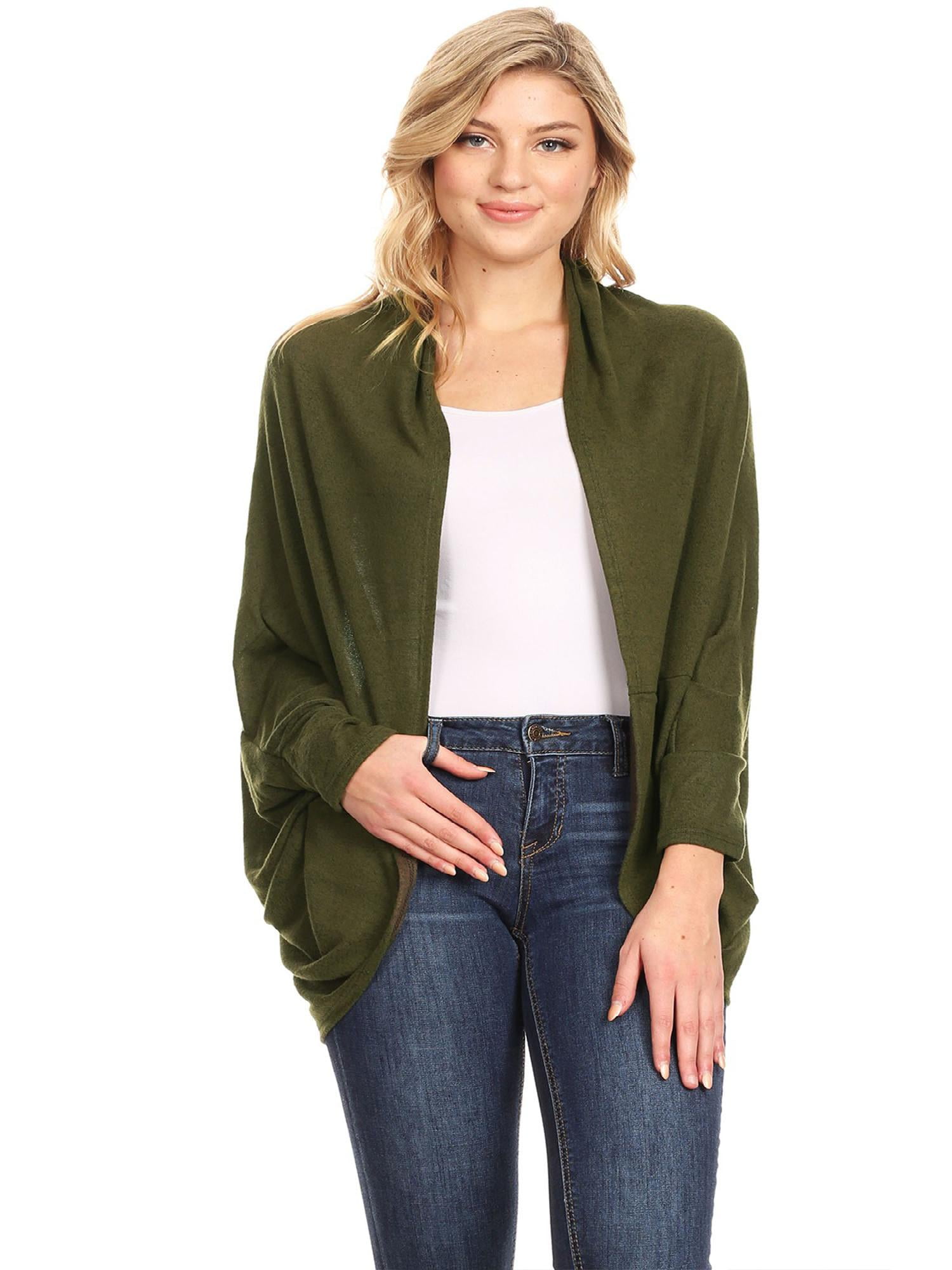 Tocco Reale Women's Space Dyed Open Cardigan Sweater - Walmart.com