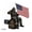 2 Inch Tube, variant on Patriotic Firefighter Thin Red Line Trailer Hitch CoverNew Hitch Cover with Saluting Firefighter & American Flag for SUV Truck