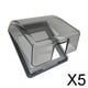 thumbnail image 1 of 5x Cubierta de Tomacorriente Resistente a La Intemperie Cubierta de Tomacorriente Eléctrico 1 Banda Protector de Receptáculo Y Enchufe Exterior para B 5 piezas, 1 of 10