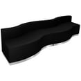 thumbnail image 5 of BizChair Black LeatherSoft Reception Configuration, 4 Pieces, 5 of 7