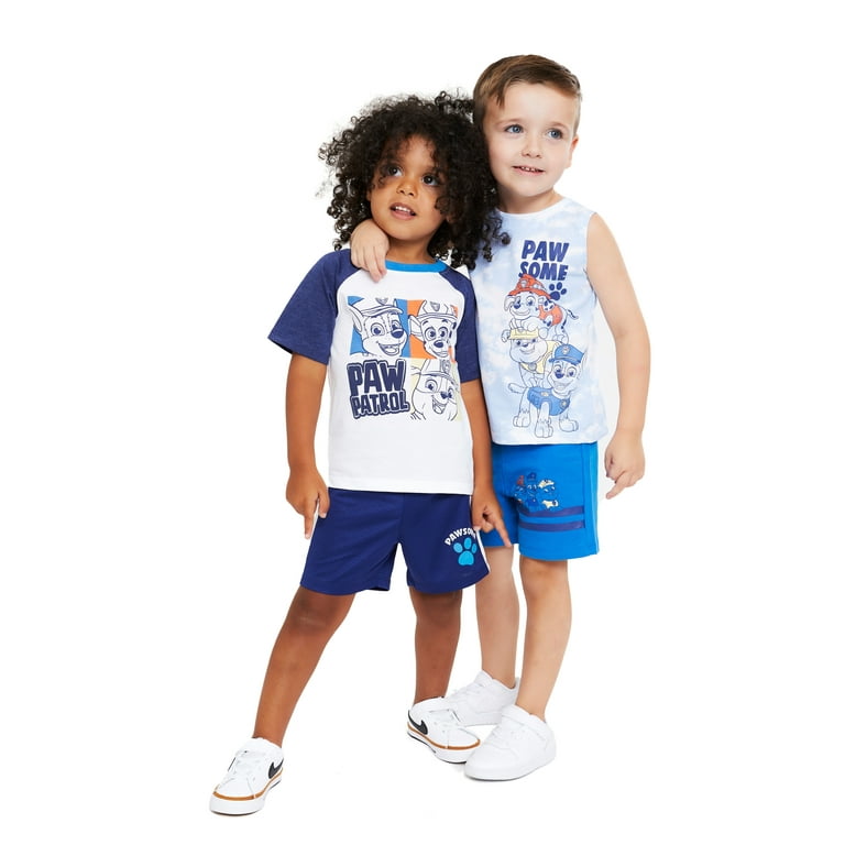 Paw Patrol Toddler Boy 5-Piece Outfit Set, Sizes 12M-5T