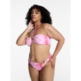 thumbnail image 2 of Hot Girl Summer by Megan Thee Stallion Women's Tie Dye Halter Bikini Top, Sizes XS-3X, 2 of 6
