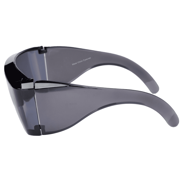 Mass Vision Extra Large Fit Over Sunglasses, Black, Anti