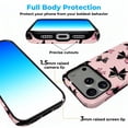 thumbnail image 7 of SKLYDDI Cute Pink Bows Case for iPhone 13, Compatible with MagSafe - 211, 7 of 7