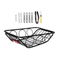thumbnail image 3 of DYNWAVECA Bike Rear Basket Rustproof with Fixing Hardware and Tool Bicycle Rear Basket Style A, 3 of 8