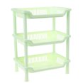 thumbnail image 2 of XGFHYJEH Storage Shelves for Kitchen, Bedroom, Bathroom, 3 Tire Plastic Shelves, Storage Shelf Rack, Storage Shelf Unit, Storage Rack, Storage Racks and Shelving for Small Spaces, 2 of 2