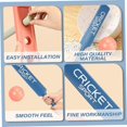 thumbnail image 3 of Kids Cricket Set, Cricket Kit with ABS Bat, Stumps, 2 Balls Interaction Parent Game for Garden Beach Home Equipment for Ages 3+, Sets, 3 of 5