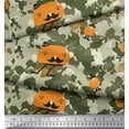thumbnail image 2 of Soimoi Velvet Fabric Cartoon & Camouflage Decor Fabric Printed Yard 58 Inch Wide, 2 of 3