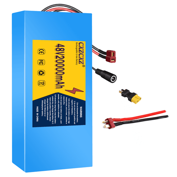 48V 20Ah Ebike Battery for Adult Electric Bicycle 1000W Motor, Lithium Ion Battery with XT60 UL2271