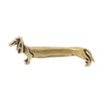thumbnail image 2 of Figura de perro salchicha, mini estatua de perro, decoración del hogar, adorno coleccionable realista, mascota de té para estantería, salón de té,, 2 of 7
