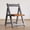 /Grey_Orange Cushion, variant on Folding Chairs with Padded Seats for Outdoor & Indoor,Solid Wood Dining Chair Accent Chair Stackable Chair for Events Office Wedding Party