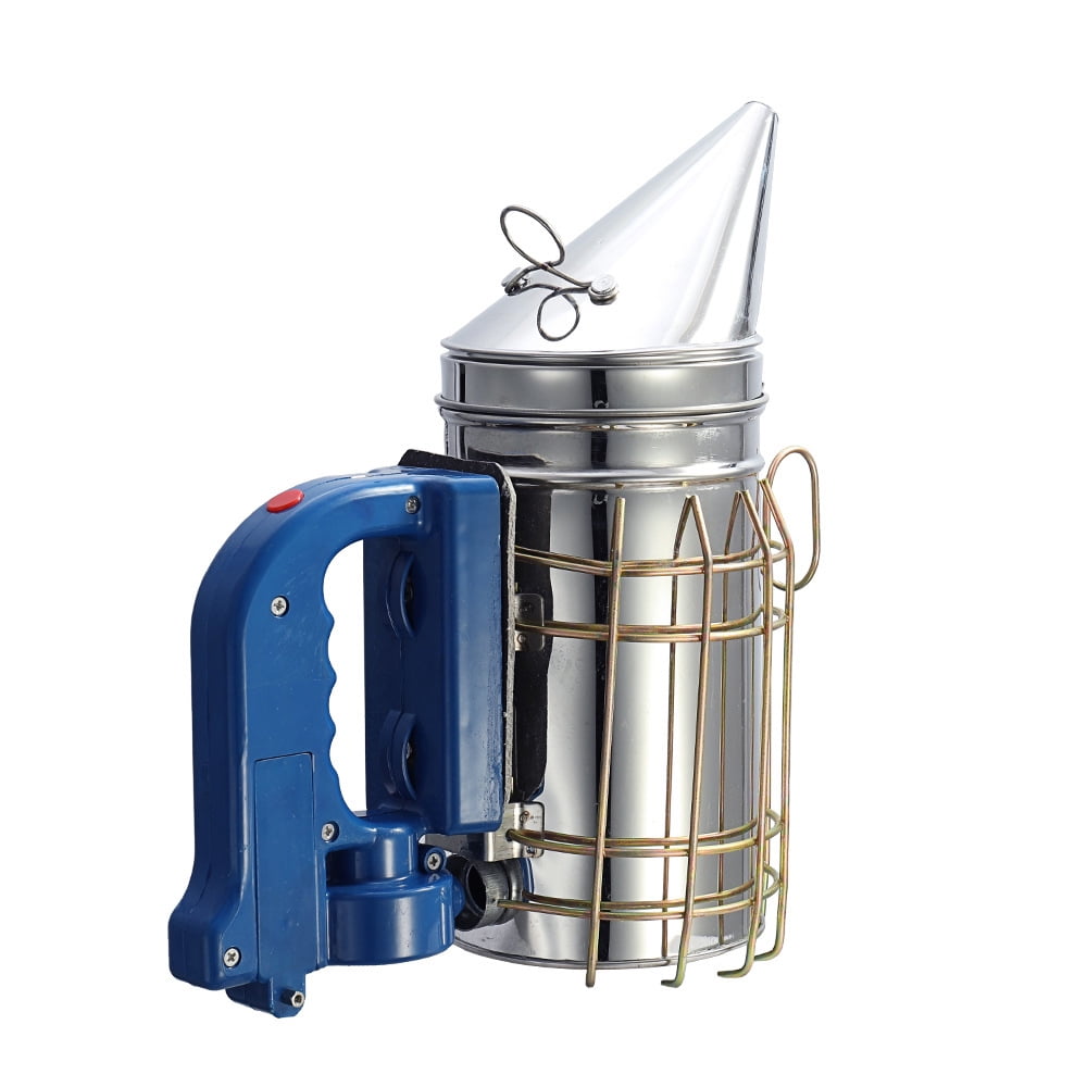 Electric Bee Hive Smoker for Beekeeper Stainless Steel w// Heat Shield Equipment