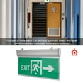 thumbnail image 2 of Sonew LED Emergency Exit,LED Exit Sign,110-220V Acrylic LED Emergency Exit Sign Lamp Evacuation Indicator Light, 2 of 11